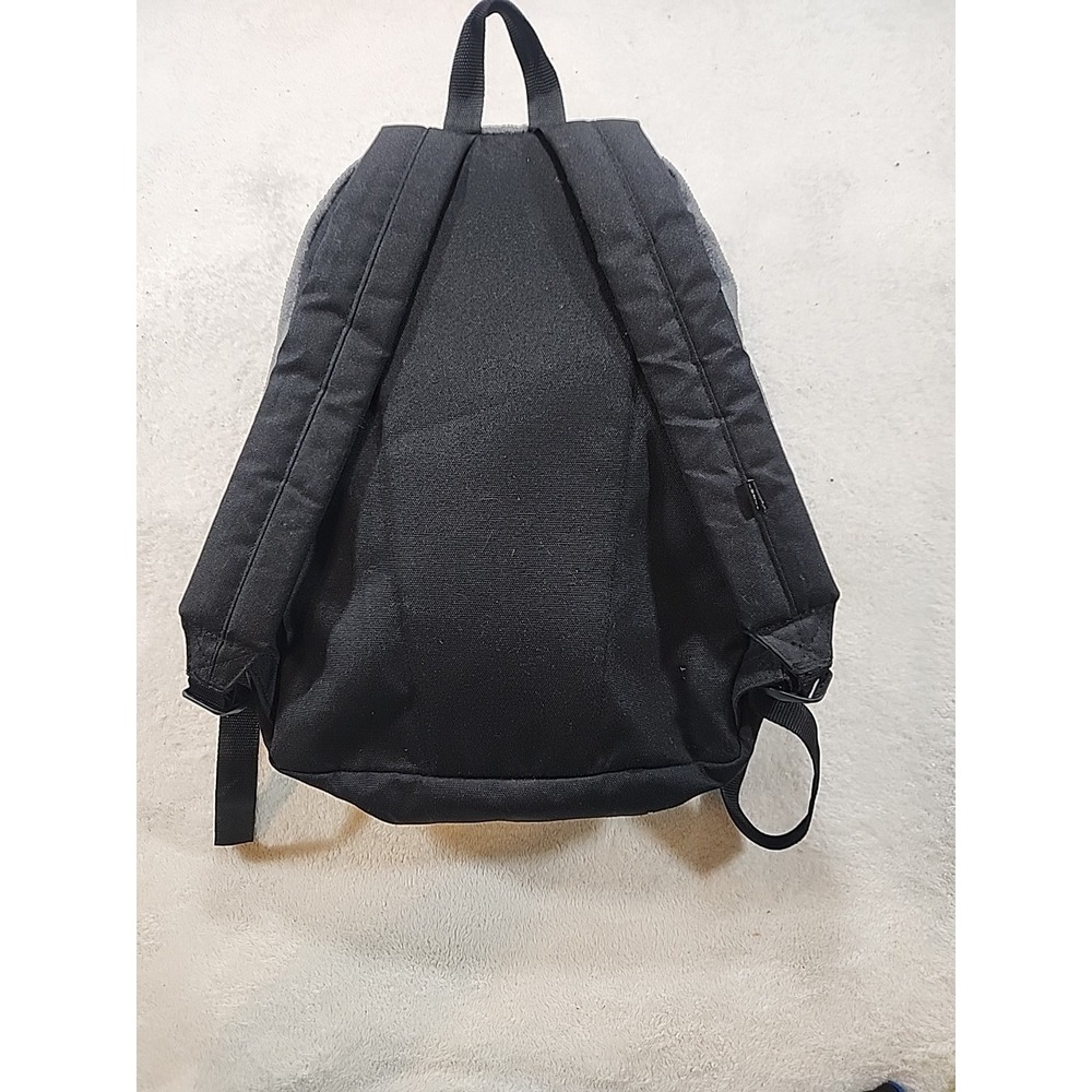 Vans Skater Off The Wall Backpack Gray And Black With Geometric Pocket Design - Picture 6 of 9